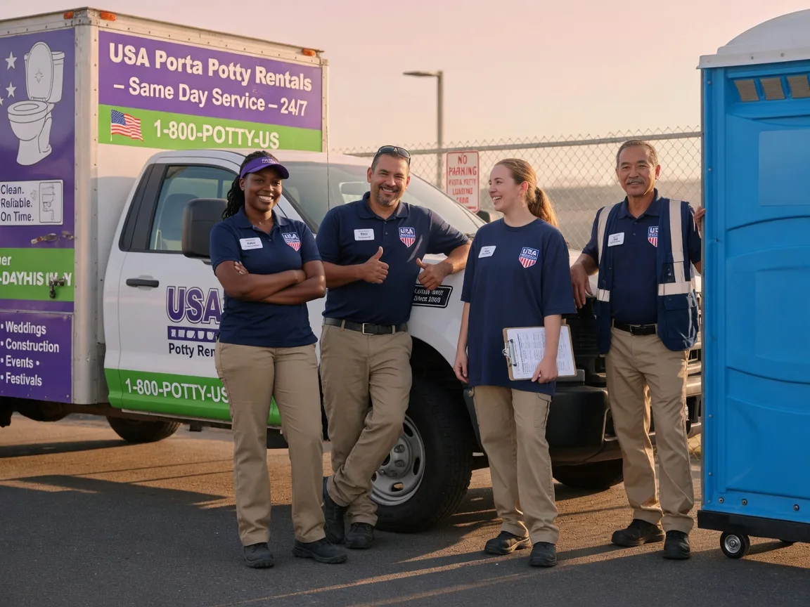 Porta Potty Rental company in Pocasset, OK